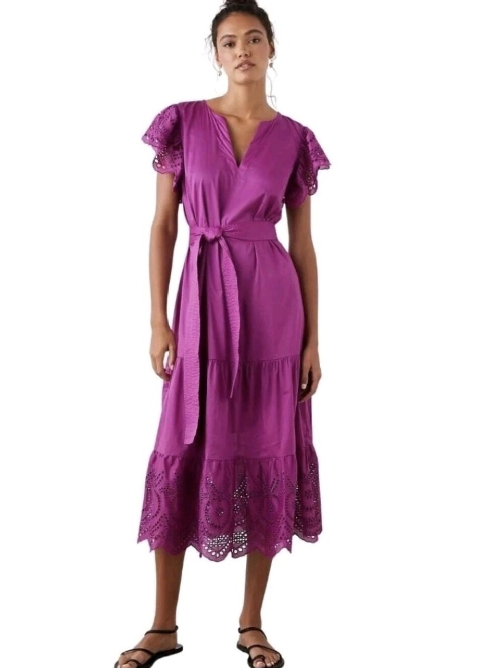 Rails Gia Berry Midi / Maxi Dress XS